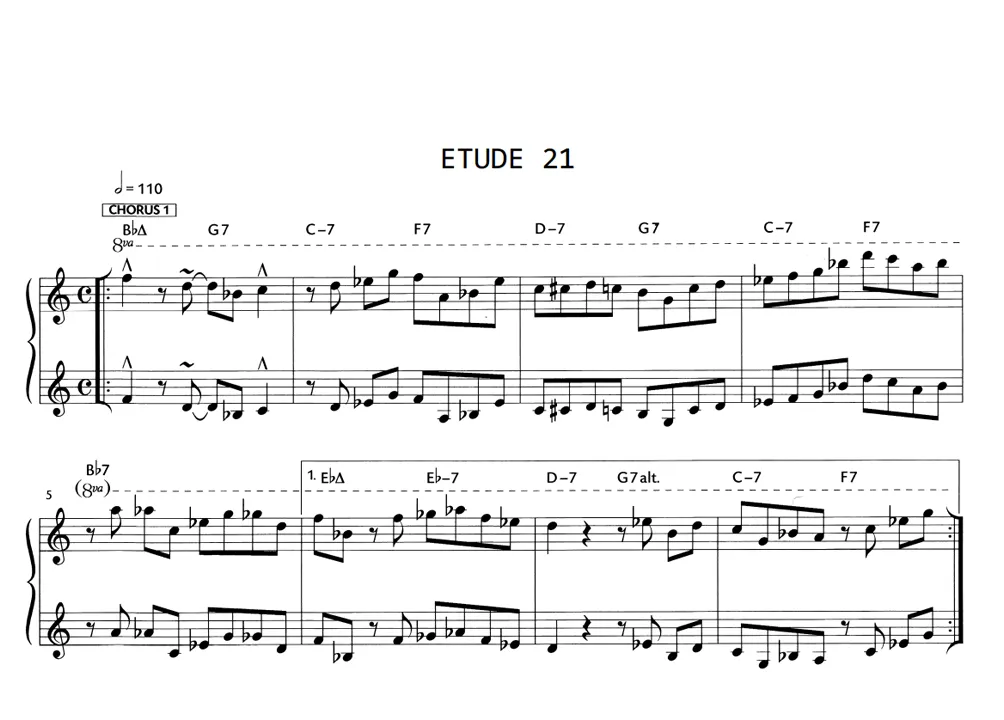 Etude #21 sample