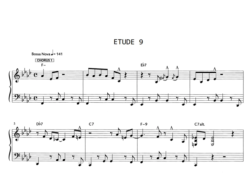Etude #9 sample