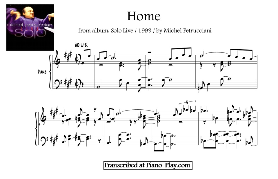 Home Michel Petrucciani transcription